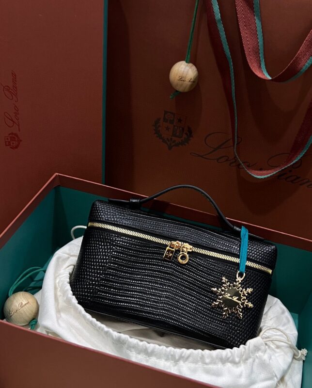 Loro Piana L19 in Black Lizard