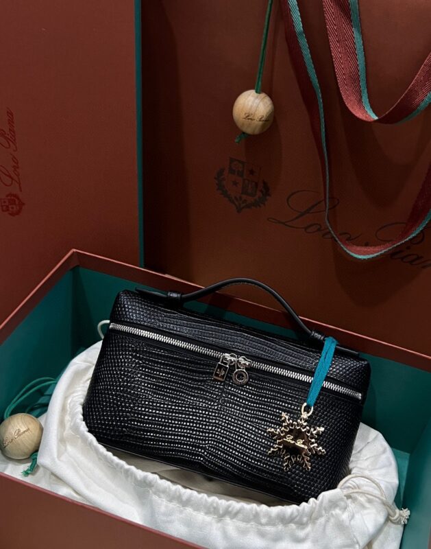 Loro Piana L19 in Black Lizard