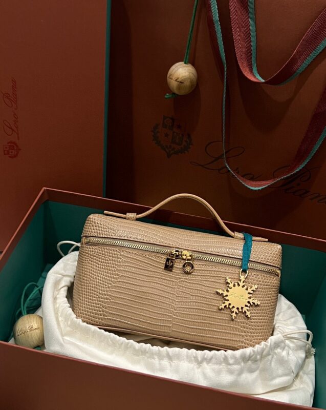 Loro Piana L19 in Dark Beige Crocodile