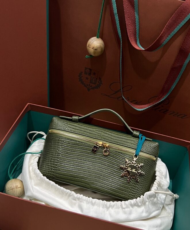 Loro Piana L19 in Olive Green Lizard