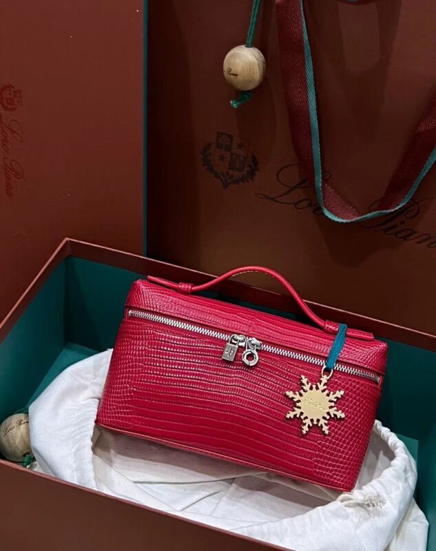 Loro Piana L19 in Dark Red Lizard