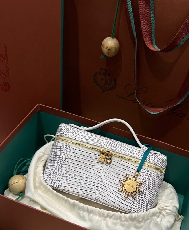 Loro Piana L19 in White Lizard