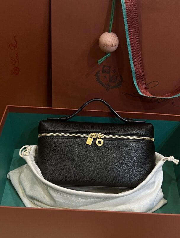 Loro Piana L19 in Black Calfskin