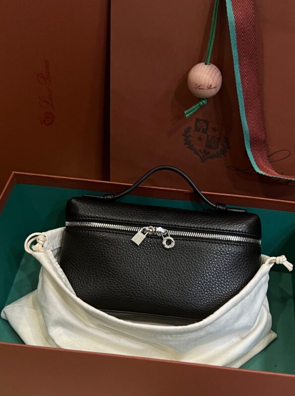 Loro Piana L19 in Black Calfskin