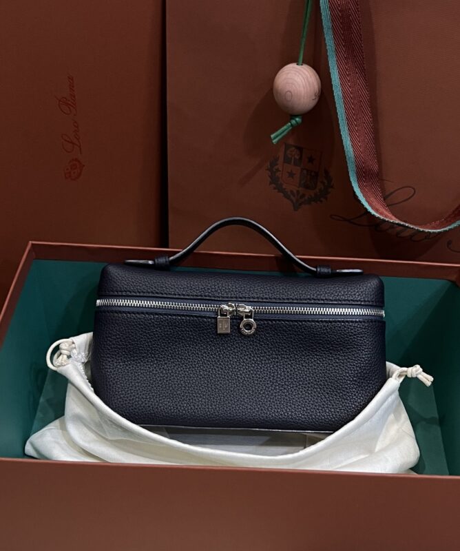 Loro Piana L19 in Black Calfskin