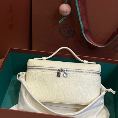 Loro Piana L19 White Calfskin