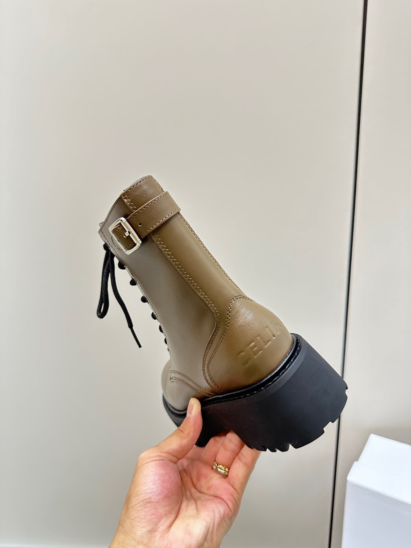 Céline 2023 Thick-soled Ankle Boots - Image 9