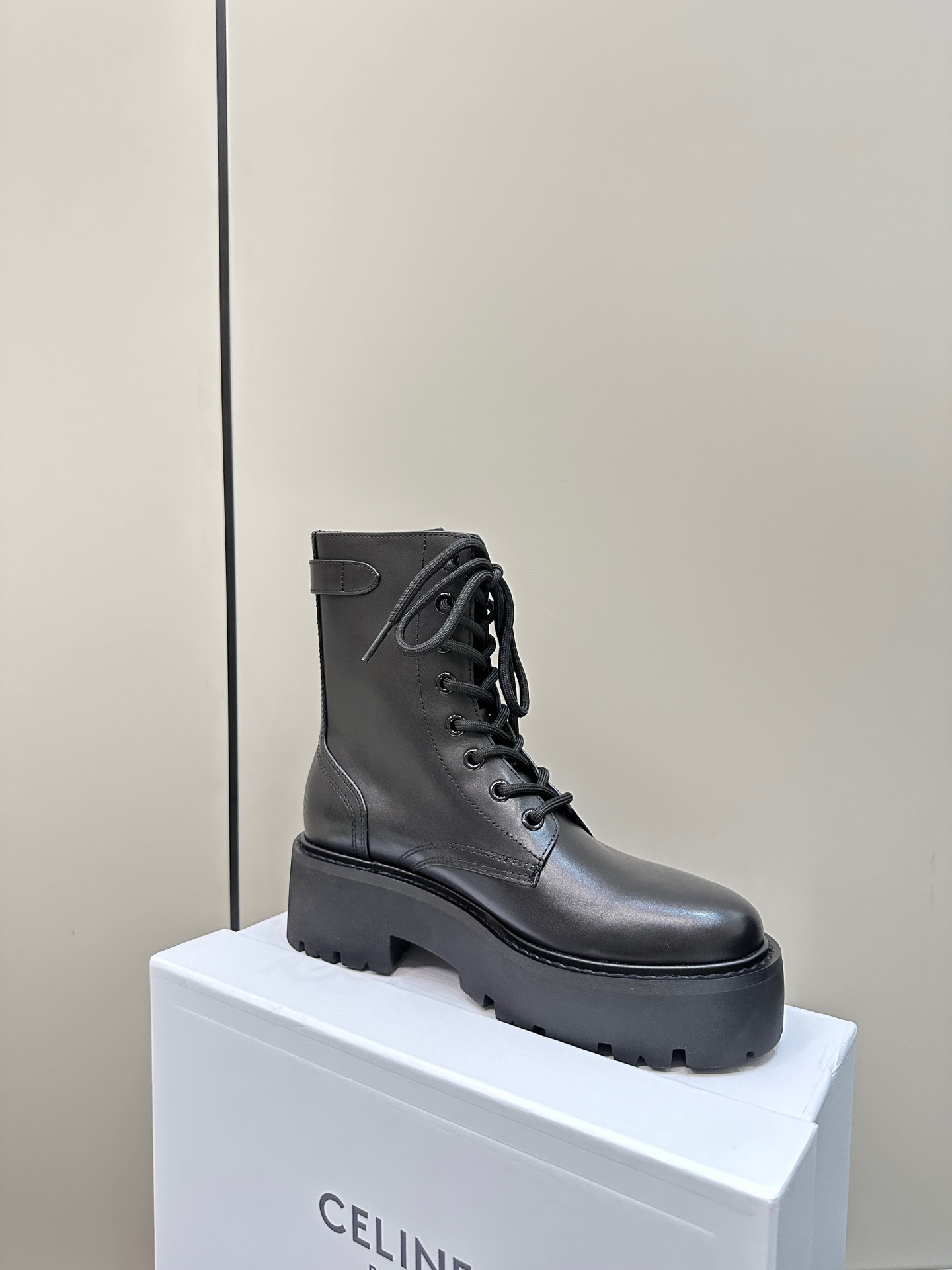 Céline 2023 Thick-soled Ankle Boots - Image 5