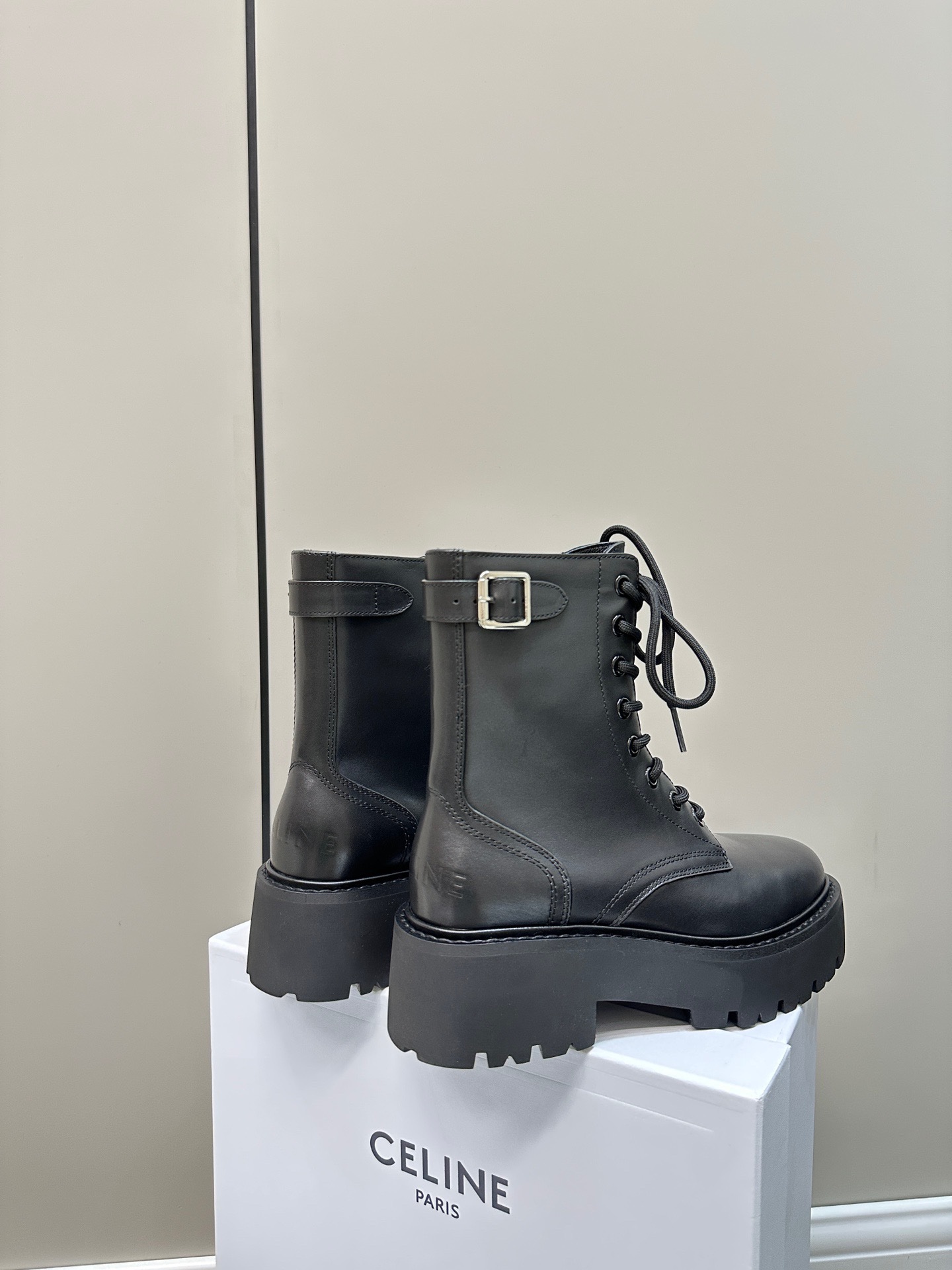 Céline 2023 Thick-soled Ankle Boots - Image 7