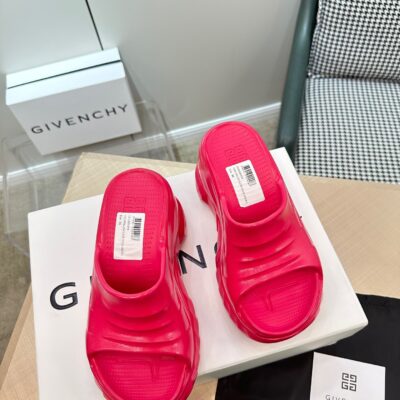 Givenchy 2023 Wedge Heel Thick Bottom Sandals