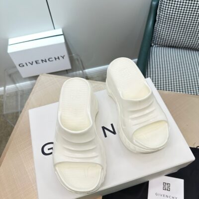 Givenchy 2023 Wedge Heel Thick Bottom Sandals