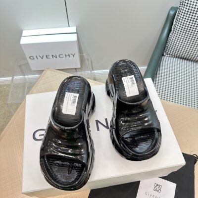 Givenchy 2023 Wedge Heel Thick Bottom Sandals
