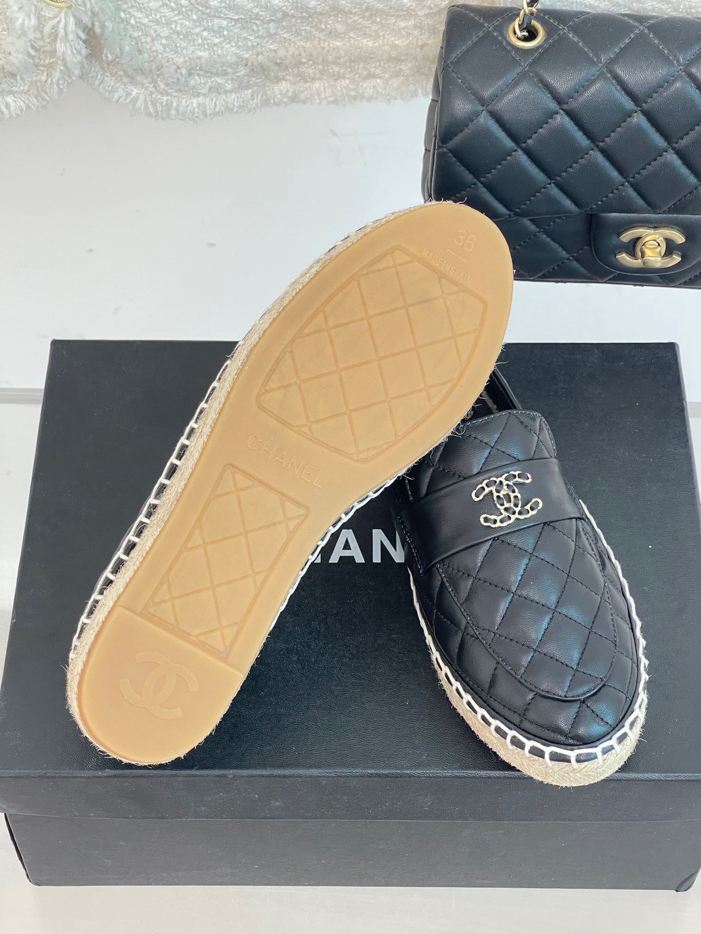 Chanel 2023 Double C Buckle Loafers - Image 8