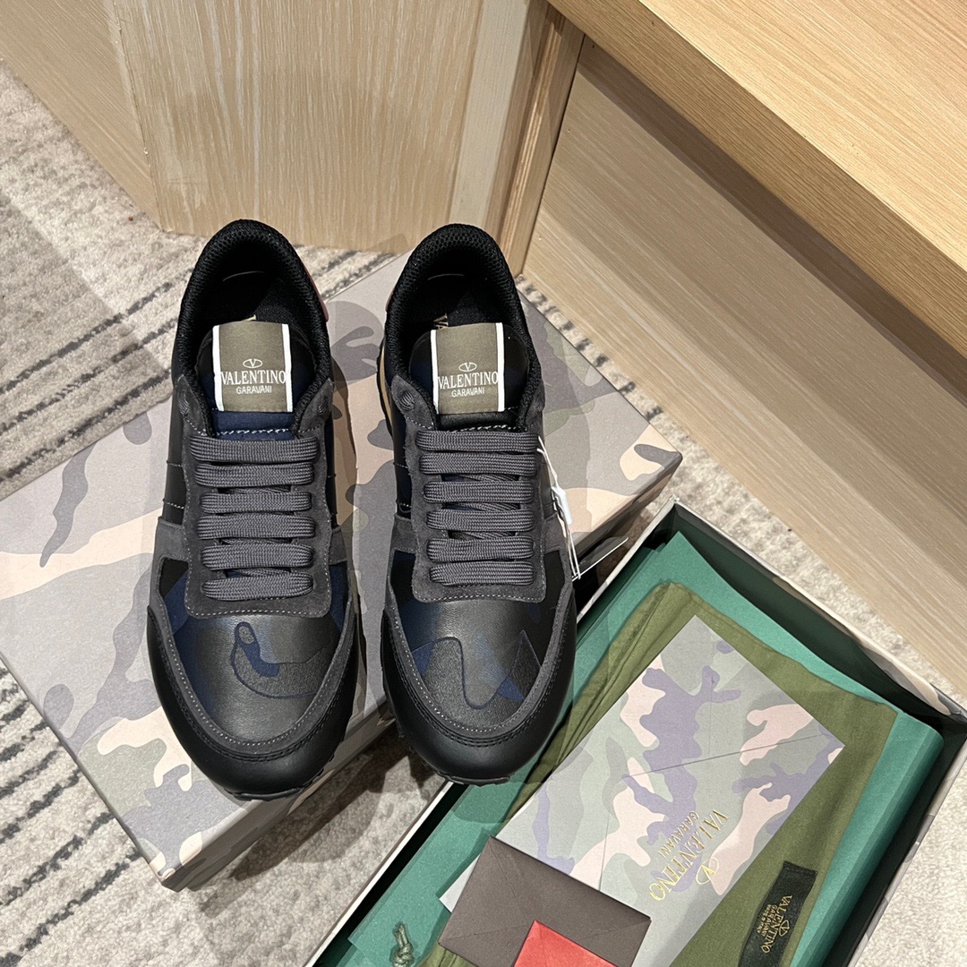 Valentino 2023 Camouflage Sneakers - Image 2