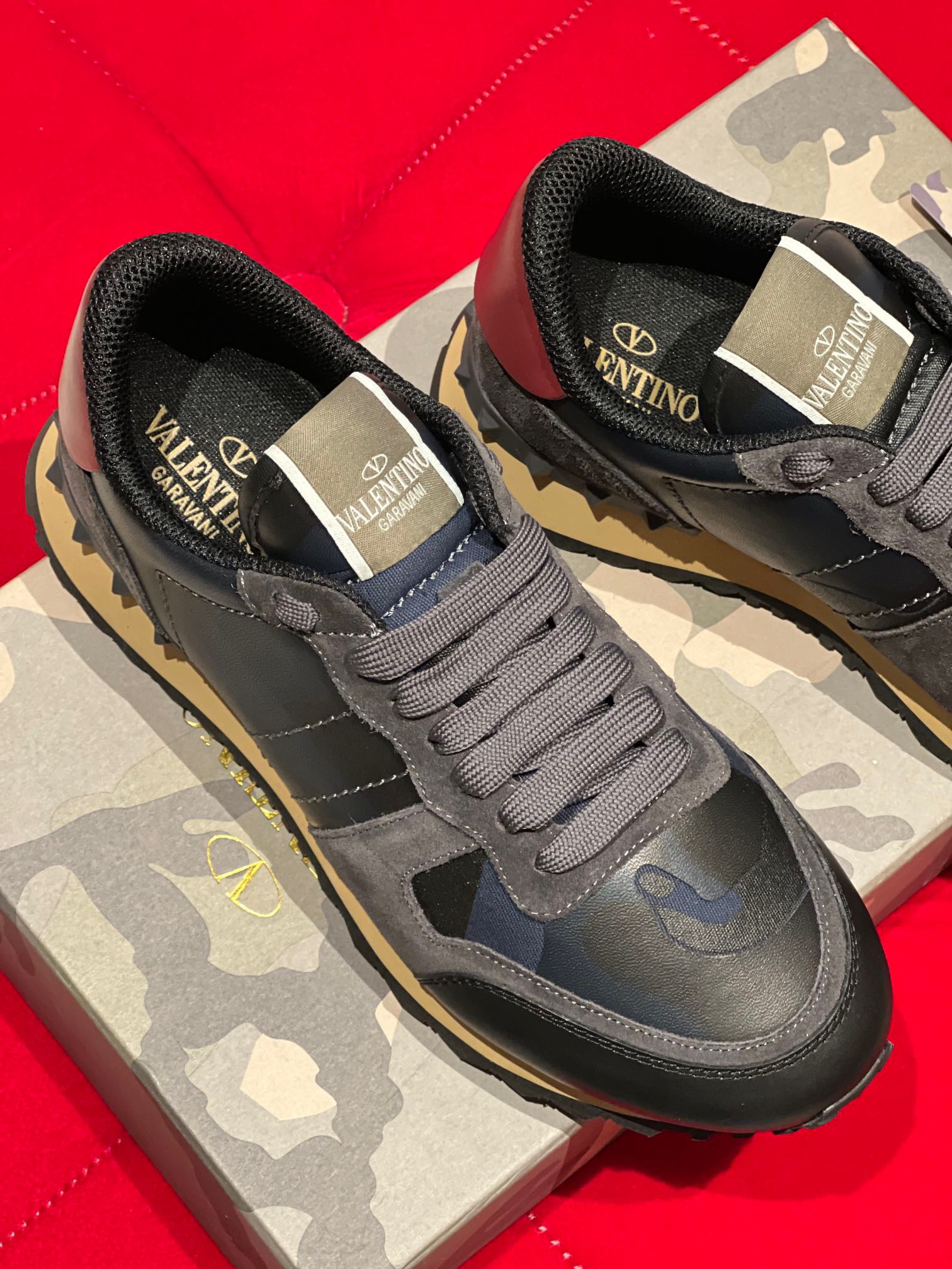 Valentino 2023 Camouflage Sneakers - Image 5