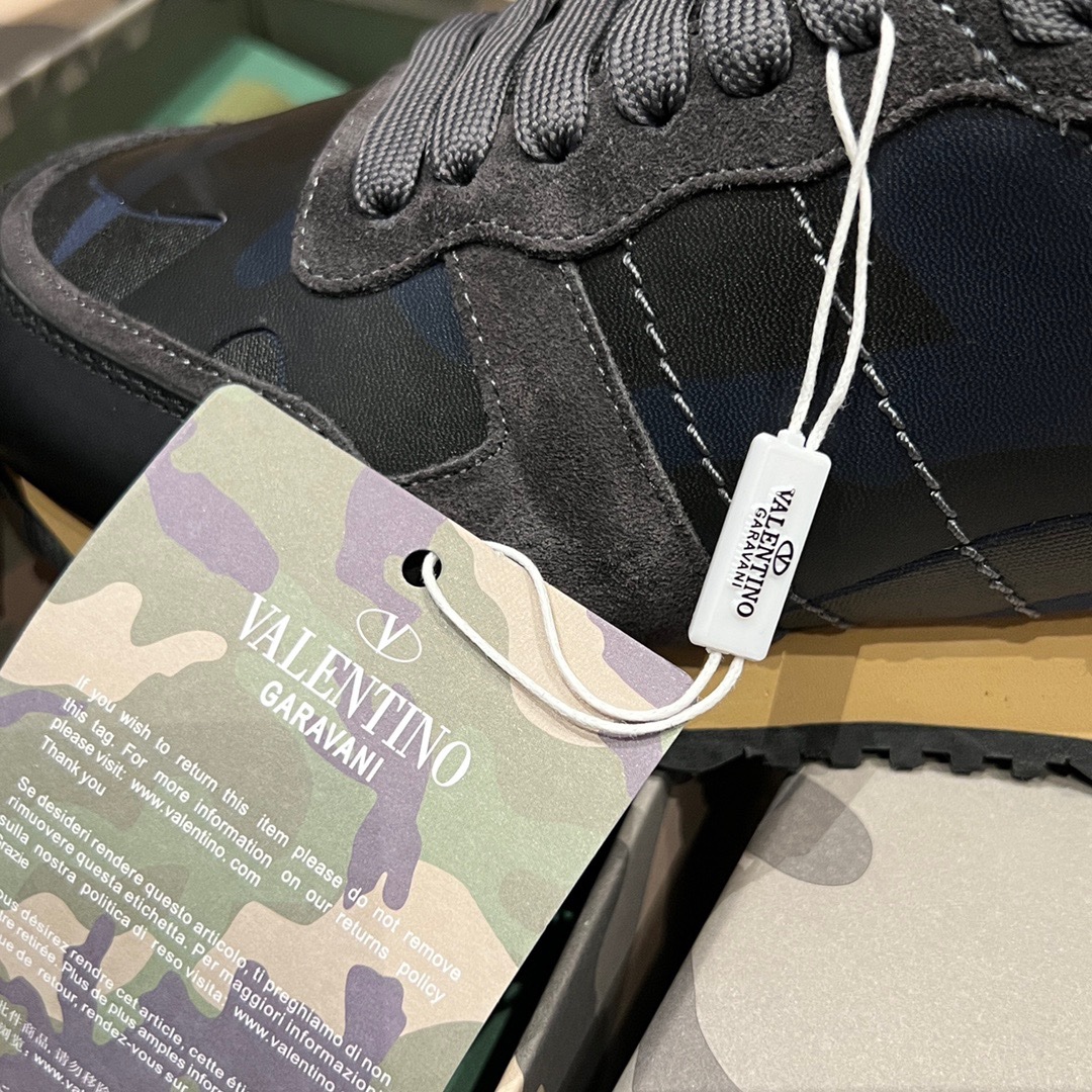 Valentino 2023 Camouflage Sneakers - Image 7