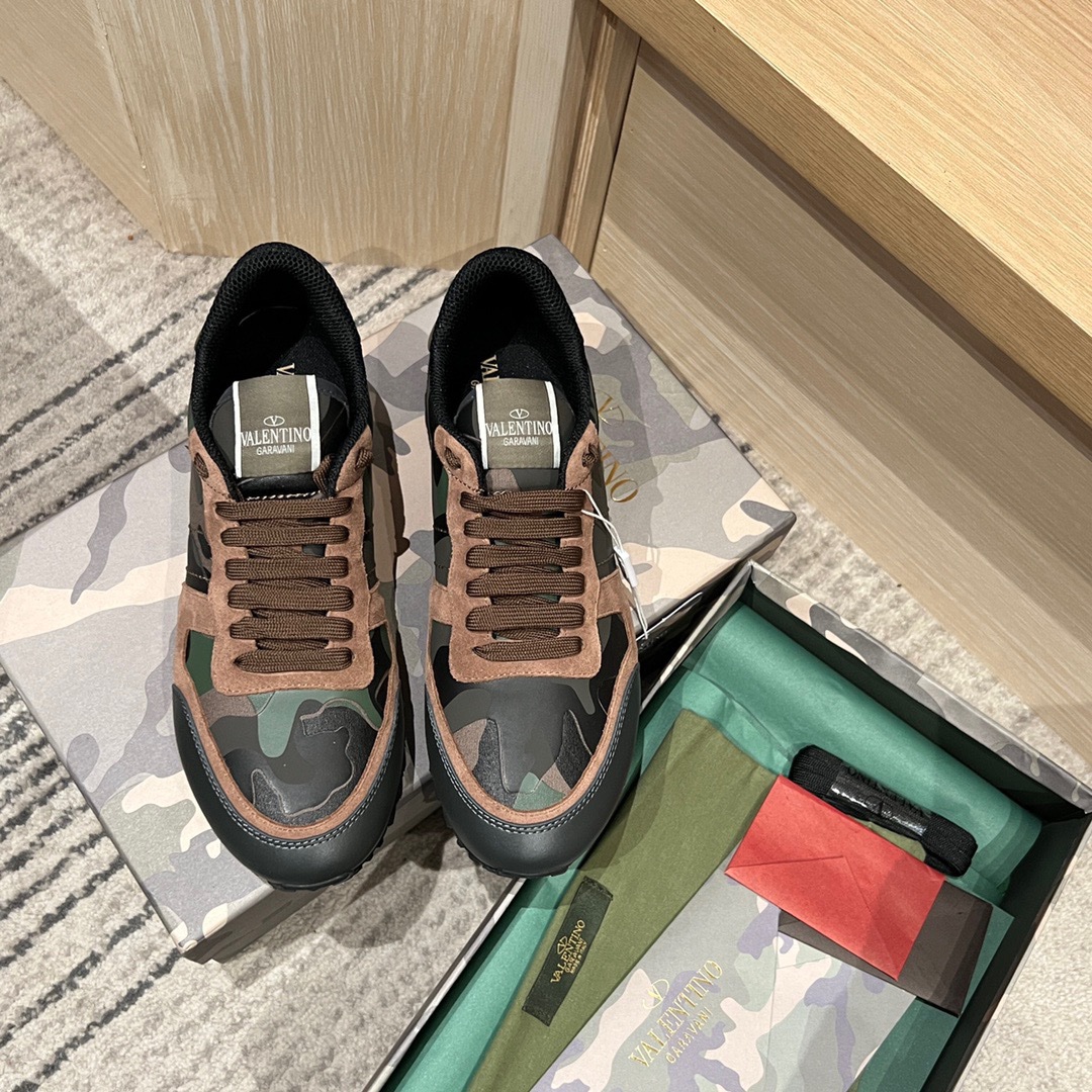 Valentino 2023 Camouflage Sneakers - Image 2