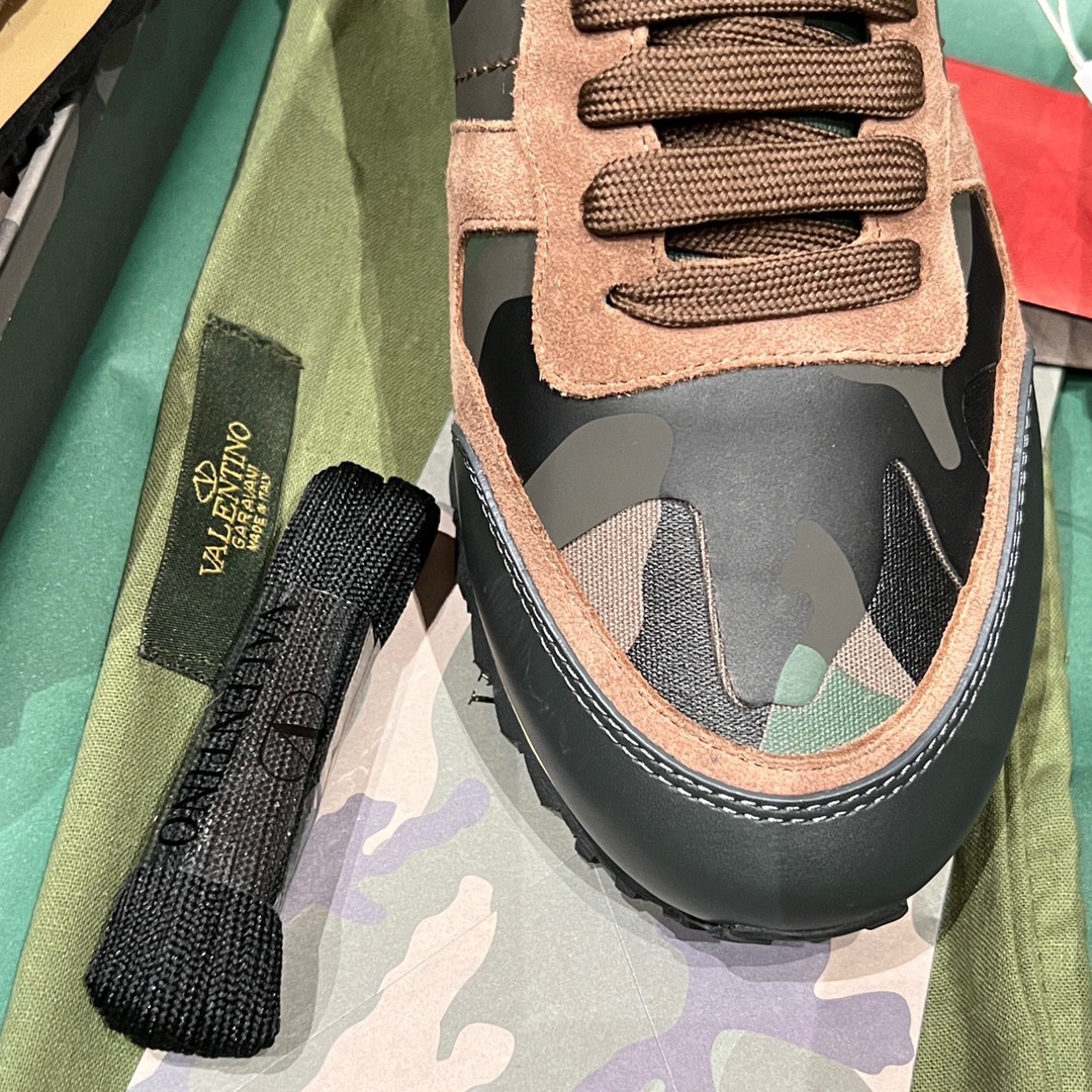 Valentino 2023 Camouflage Sneakers - Image 7