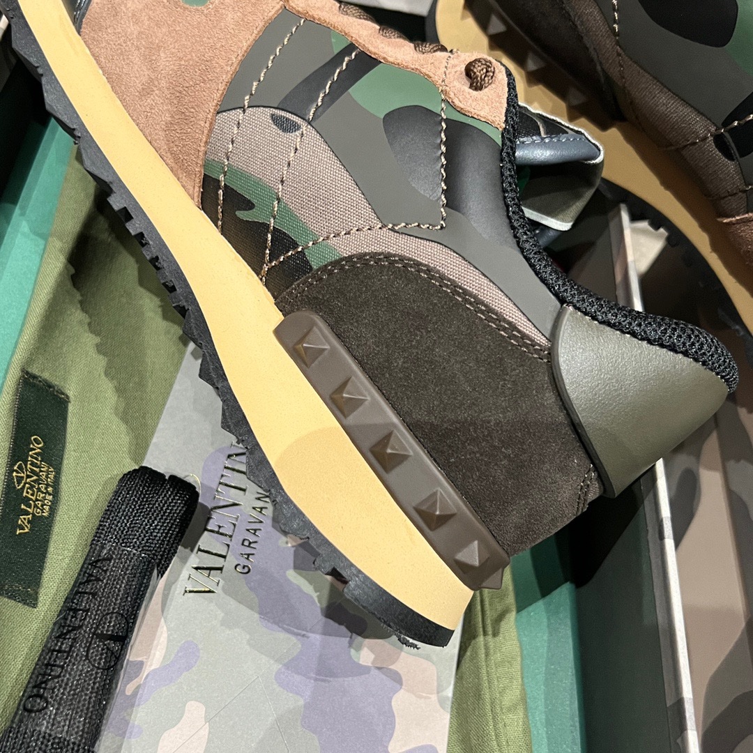 Valentino 2023 Camouflage Sneakers - Image 8