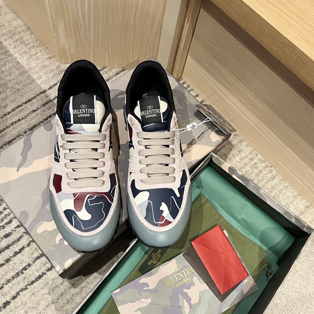 Valentino 2023 Camouflage Sneakers - Image 2