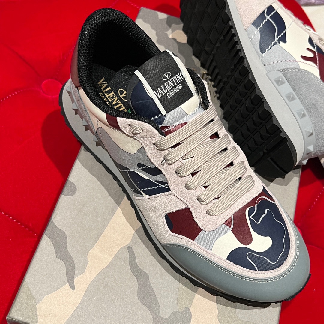 Valentino 2023 Camouflage Sneakers - Image 5