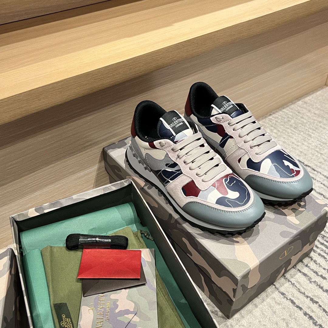 Valentino 2023 Camouflage Sneakers - Image 3