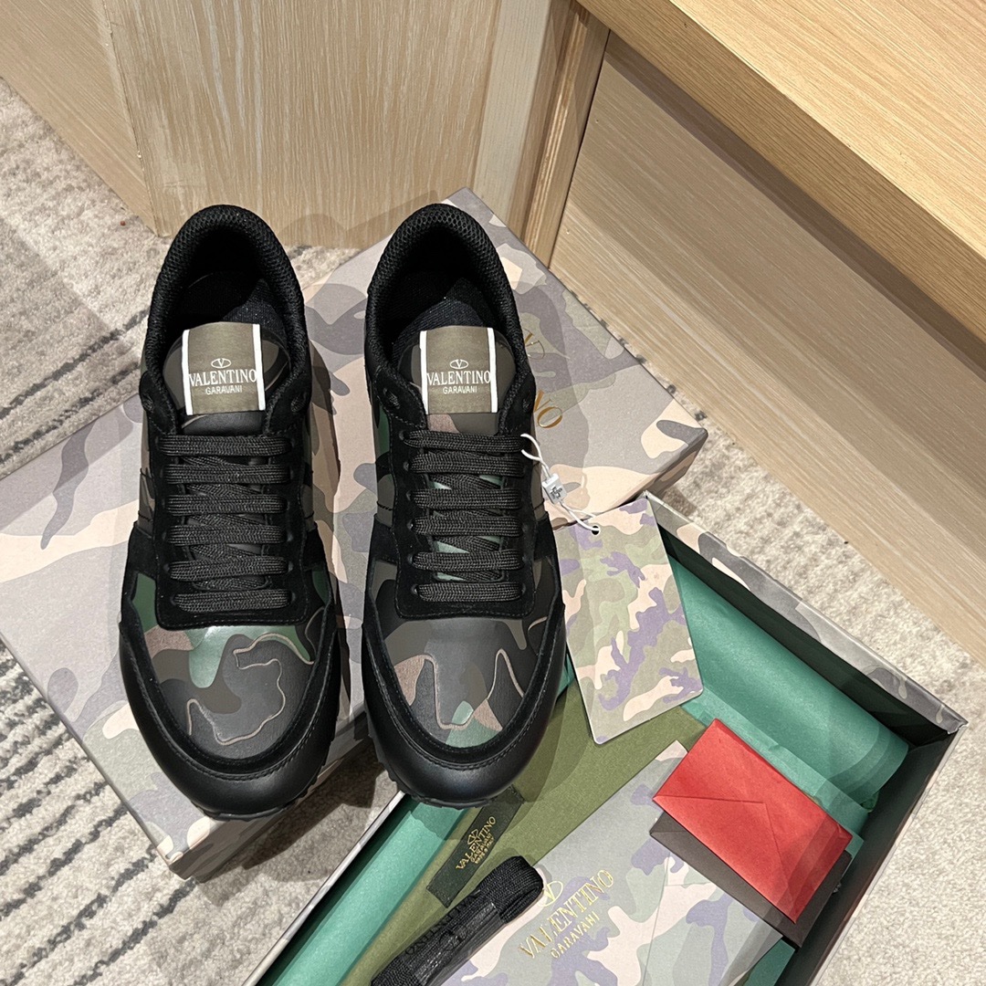 Valentino 2023 Camouflage Sneakers - Image 2