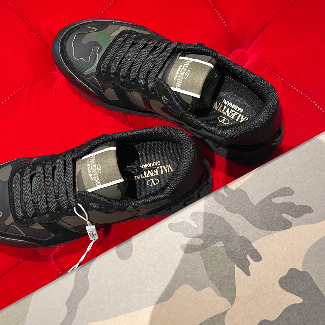 Valentino 2023 Camouflage Sneakers - Image 4
