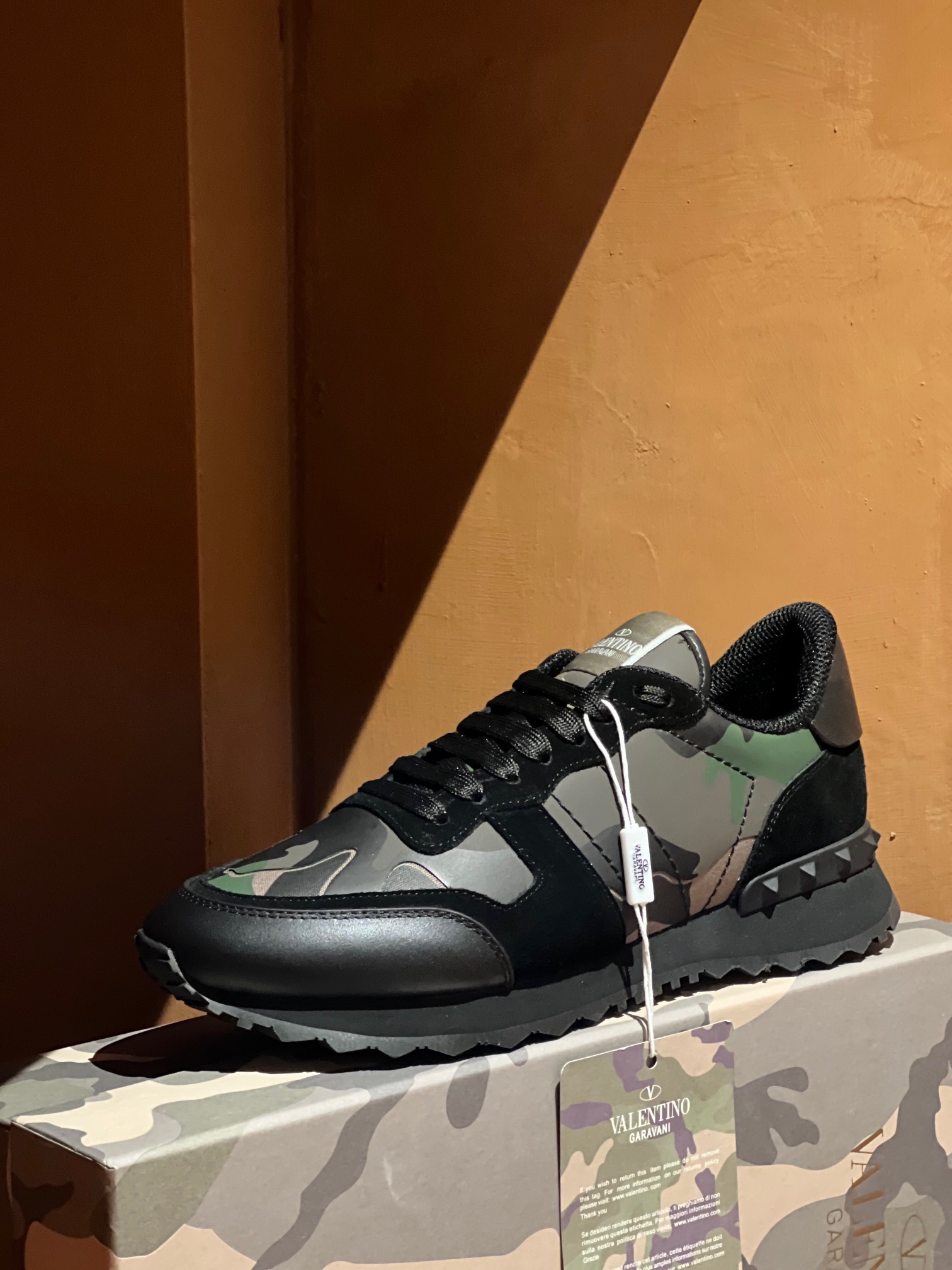 Valentino 2023 Camouflage Sneakers - Image 6
