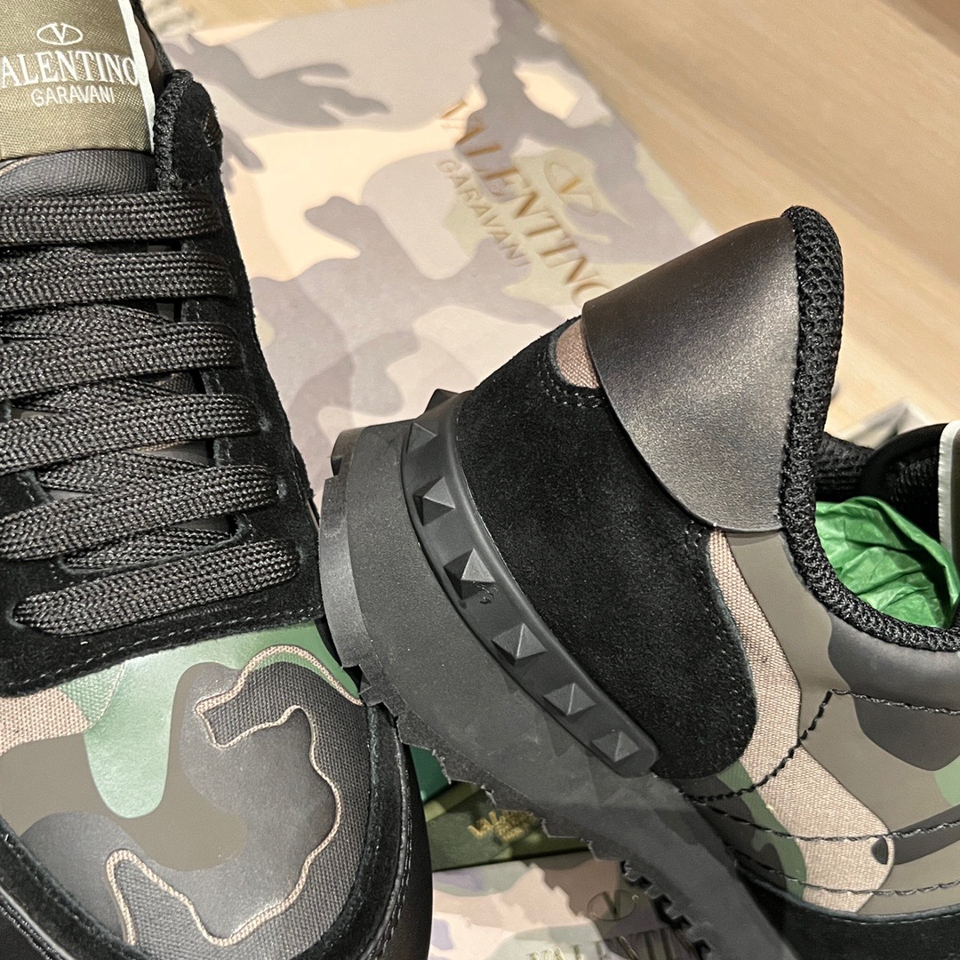 Valentino 2023 Camouflage Sneakers - Image 8