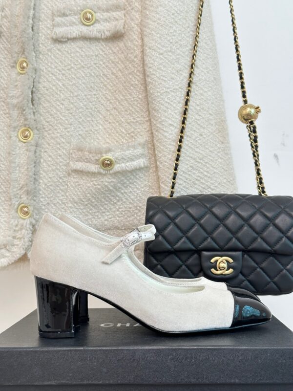 Chanel 2023 Square Toe Chunky Heels