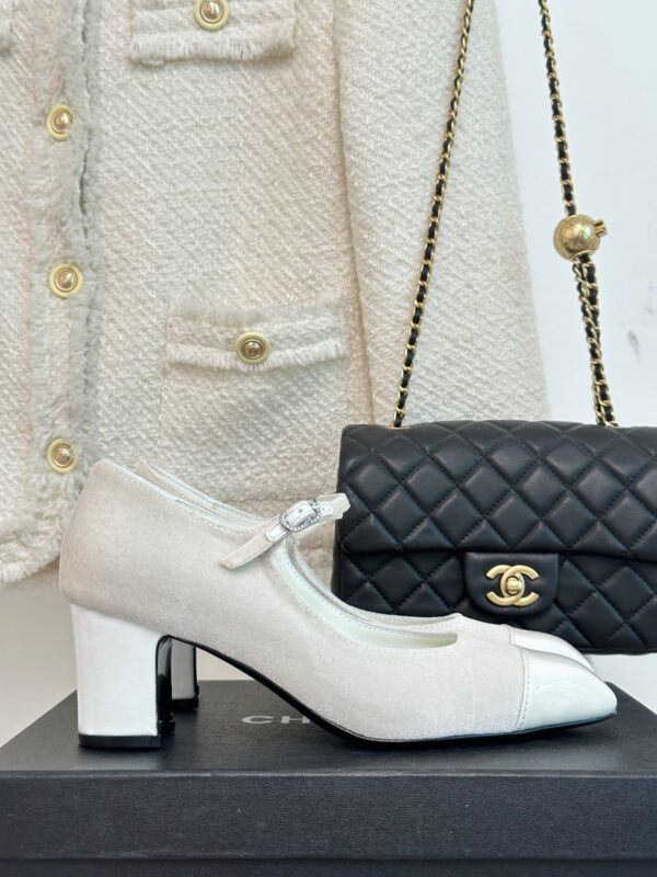Chanel 2023 Square Toe Chunky Heels