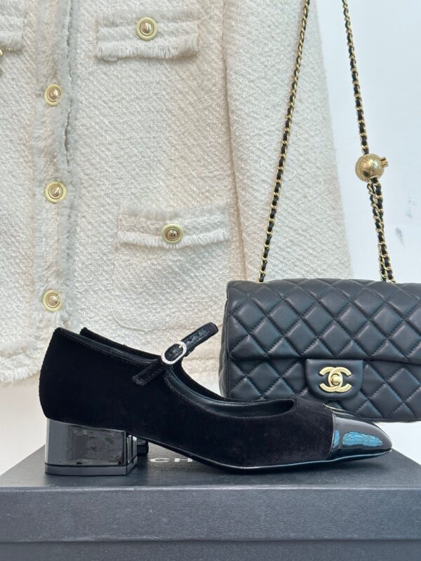 Chanel 2023 Square Toe Chunky Heels