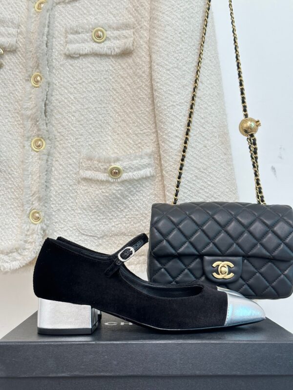 Chanel 2023 Square Toe Chunky Heels