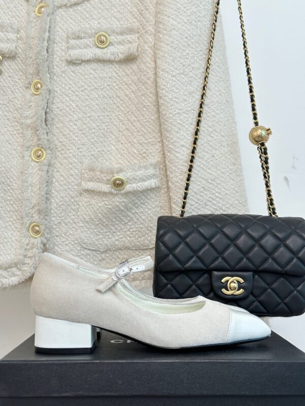 Chanel 2023 Square Toe Chunky Heels