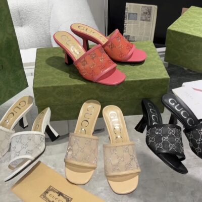Gucci 2023 New High-heeled Sandals Collection