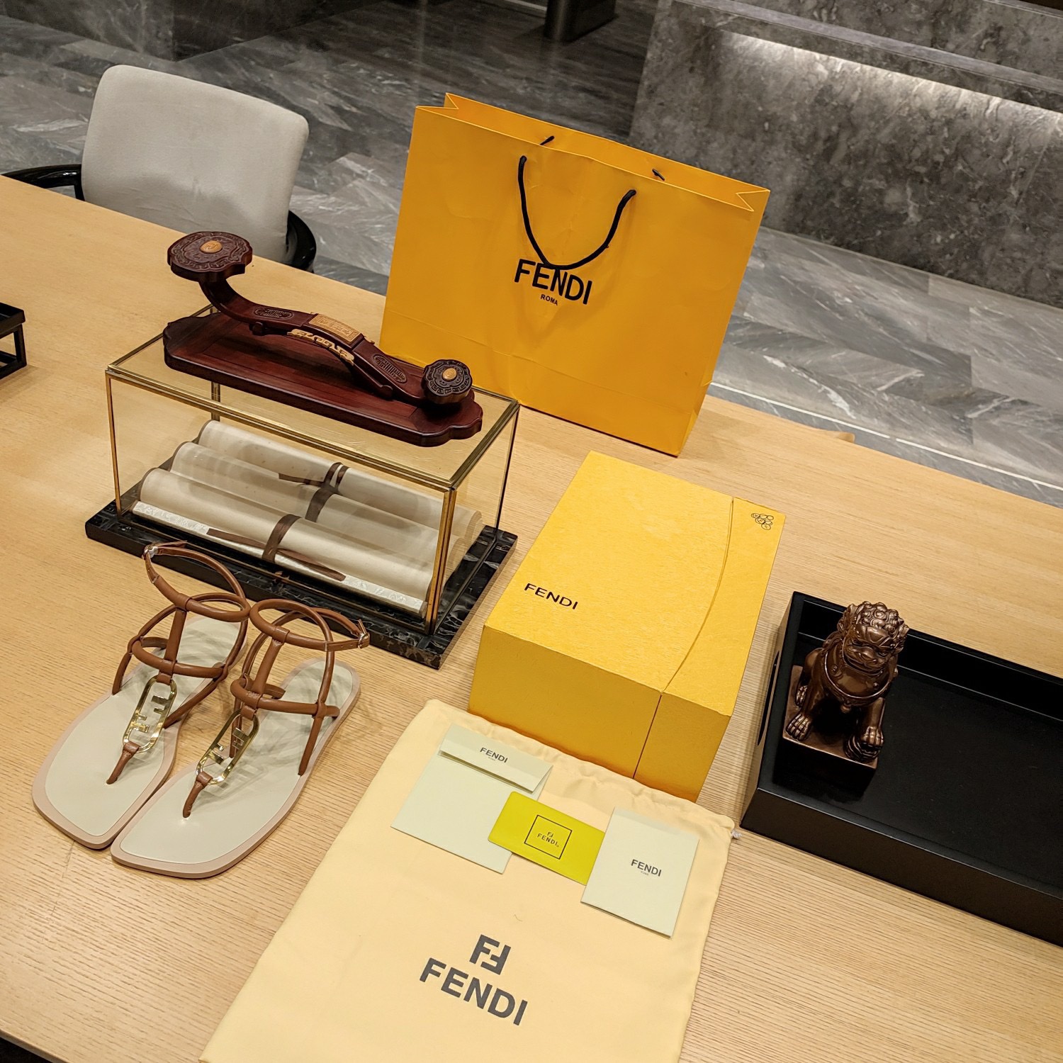 Fendi 2023 New Sandals - Image 3