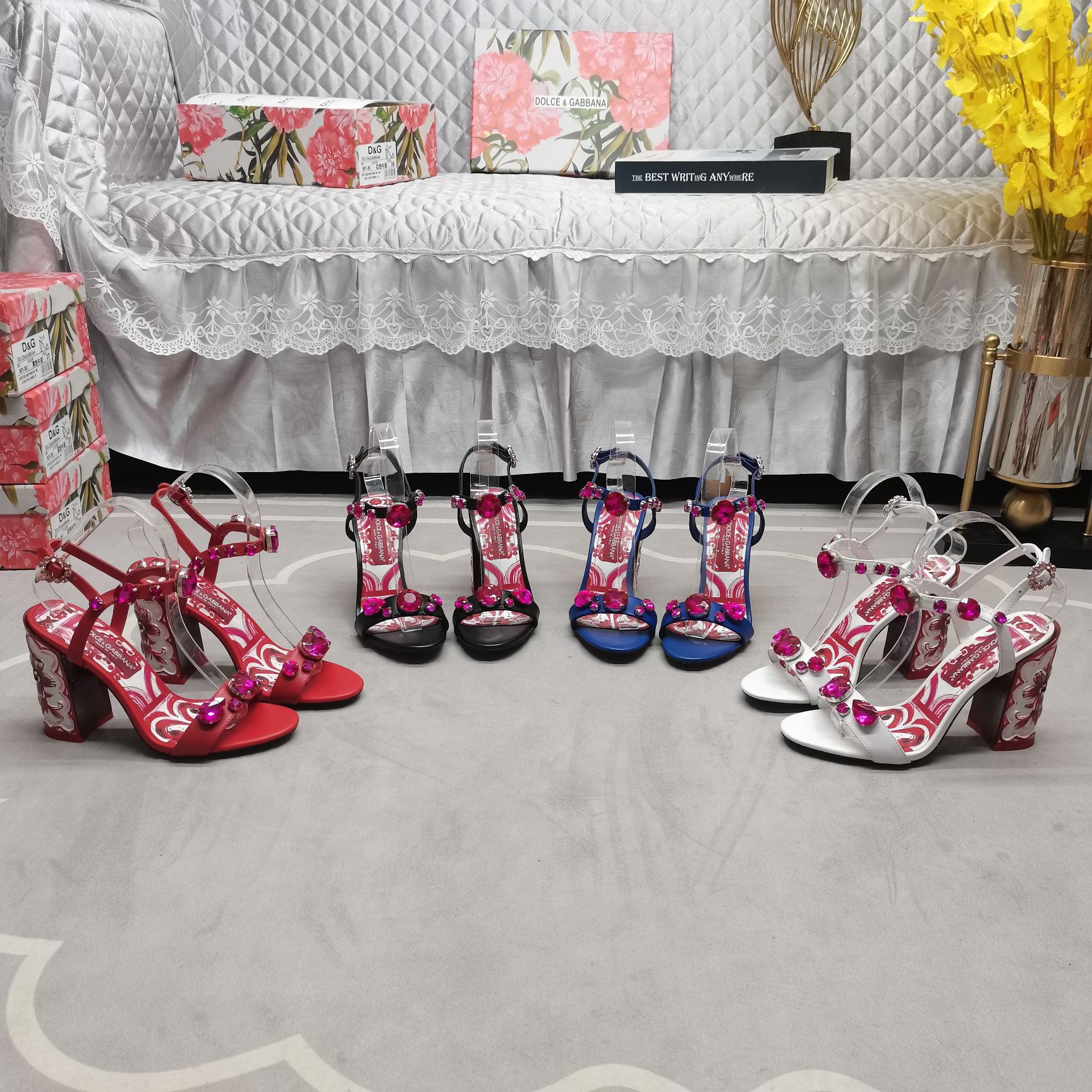 Dolce & Gabbana 2023 High-heeled Sandals Collection