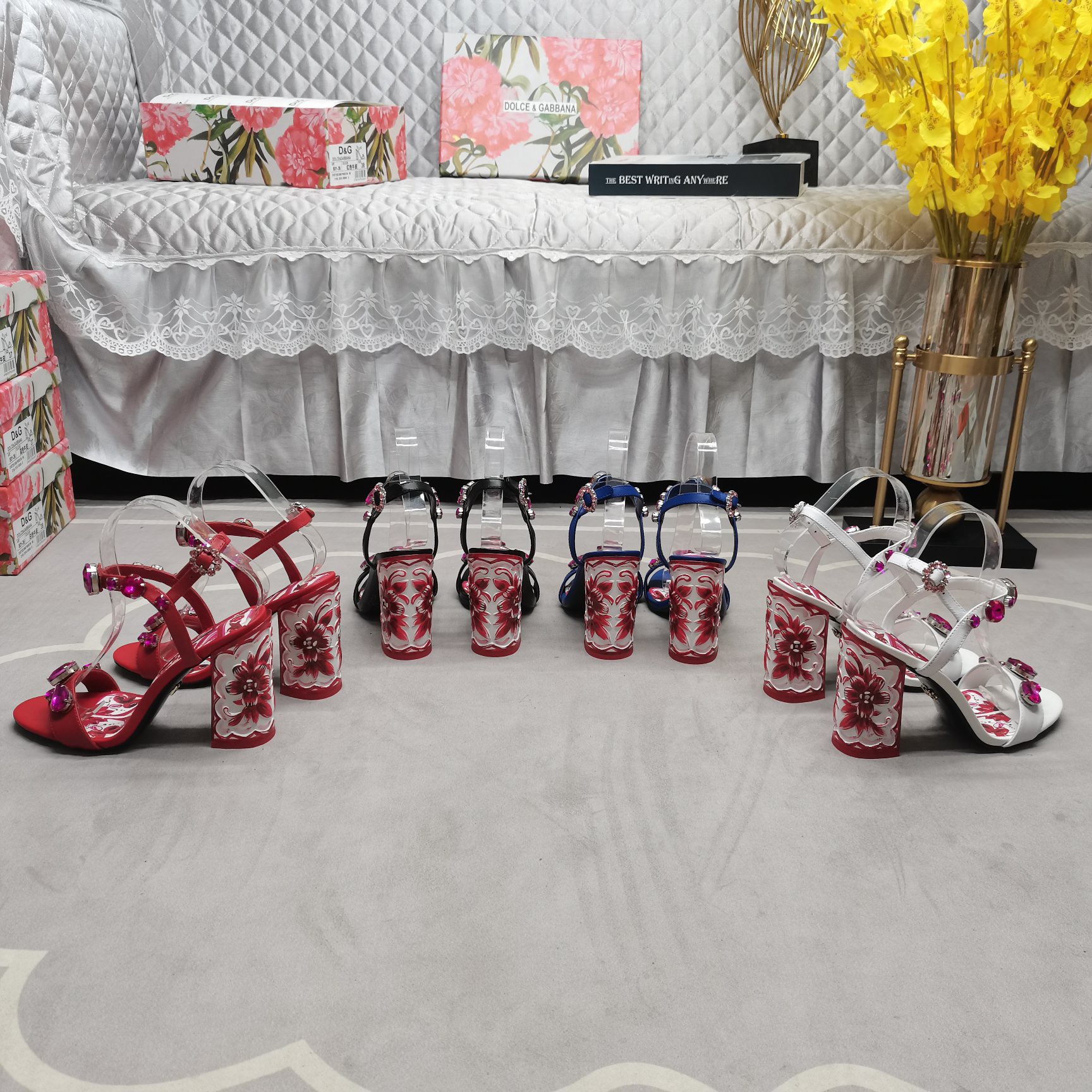 Dolce & Gabbana 2023 High-heeled Sandals Collection - Image 2