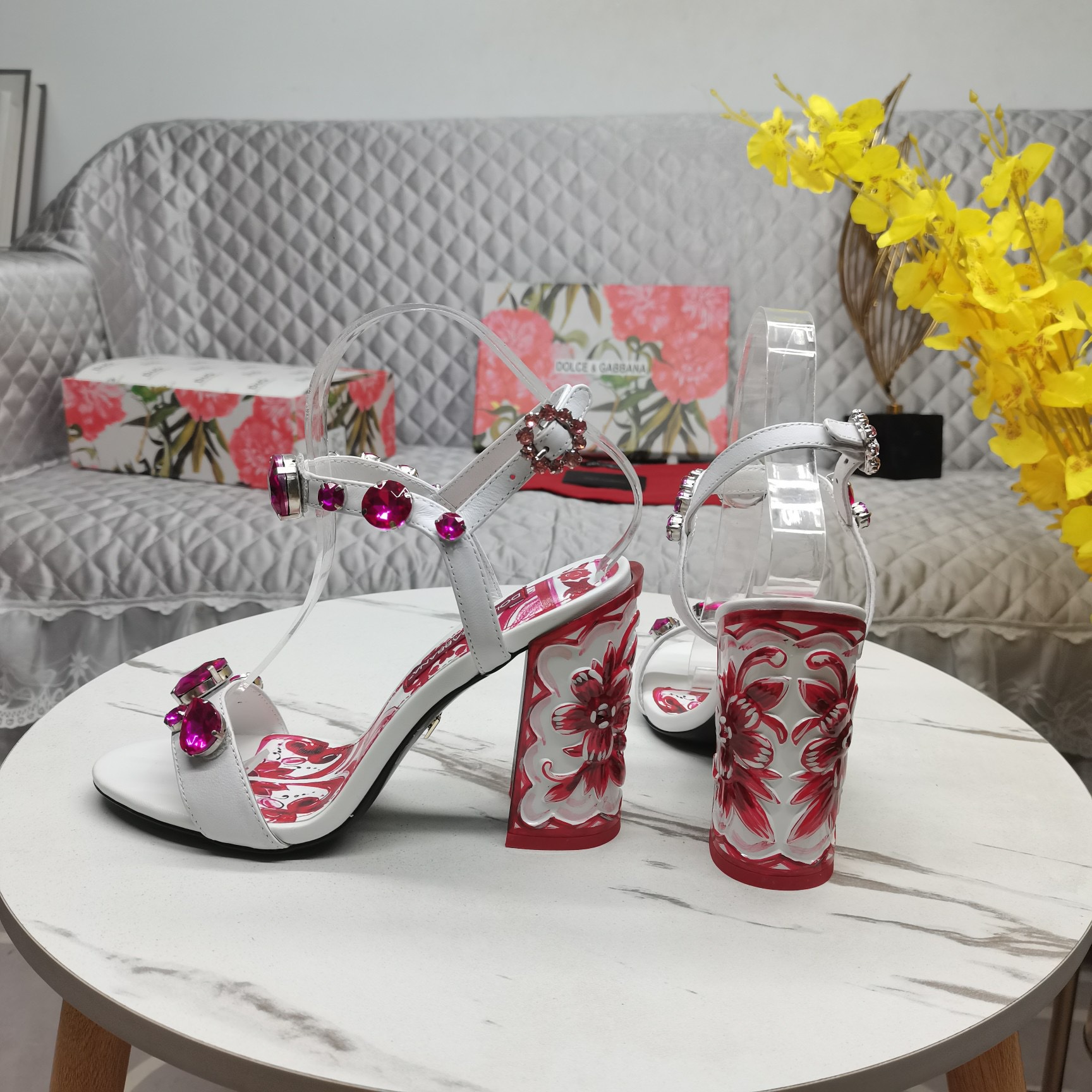 Dolce & Gabbana 2023 High-heeled Sandals - Image 3