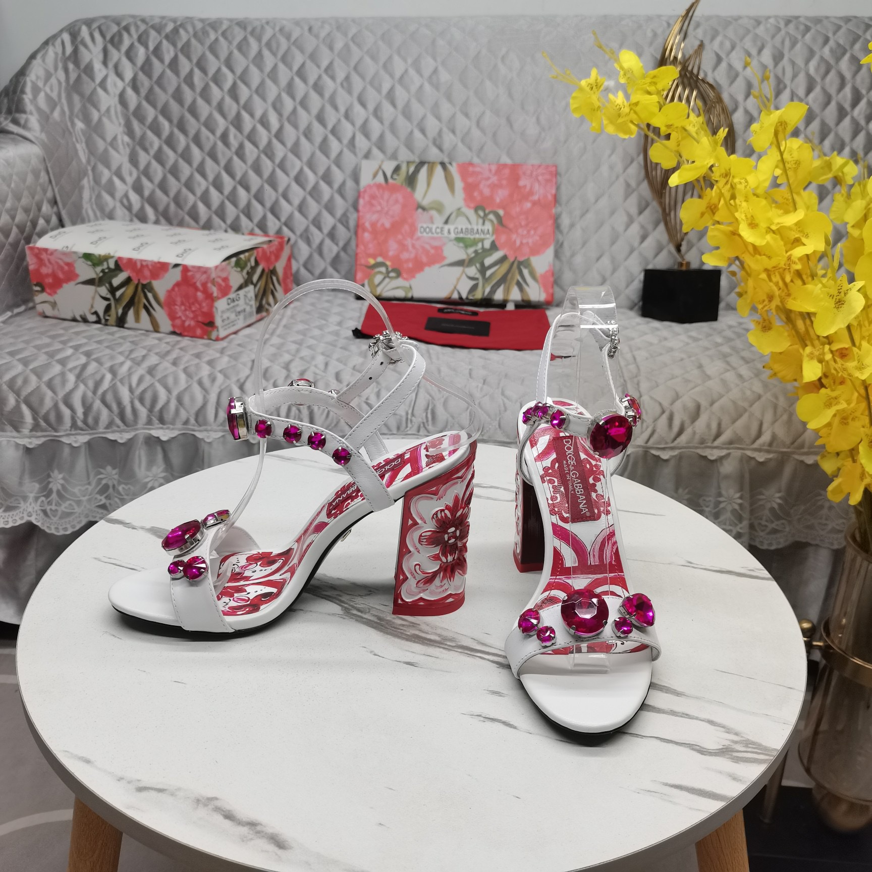 Dolce & Gabbana 2023 High-heeled Sandals - Image 4