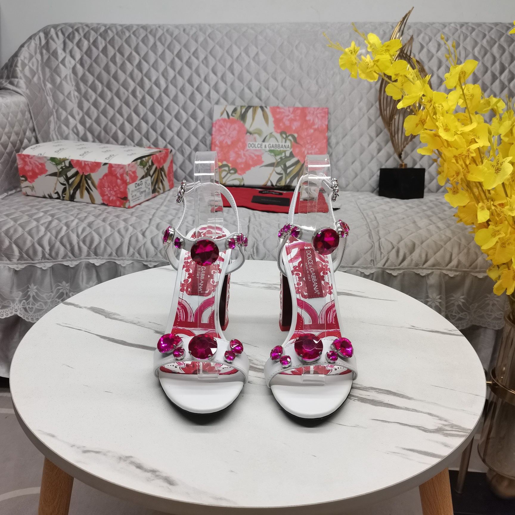 Dolce & Gabbana 2023 High-heeled Sandals - Image 6