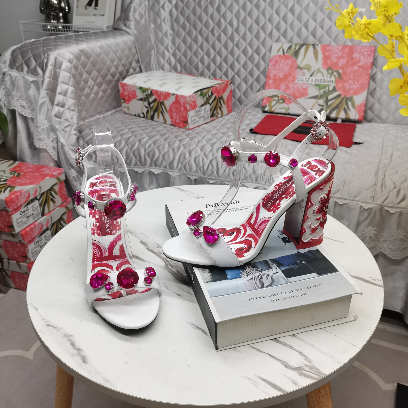 Dolce & Gabbana 2023 High-heeled Sandals - Image 7