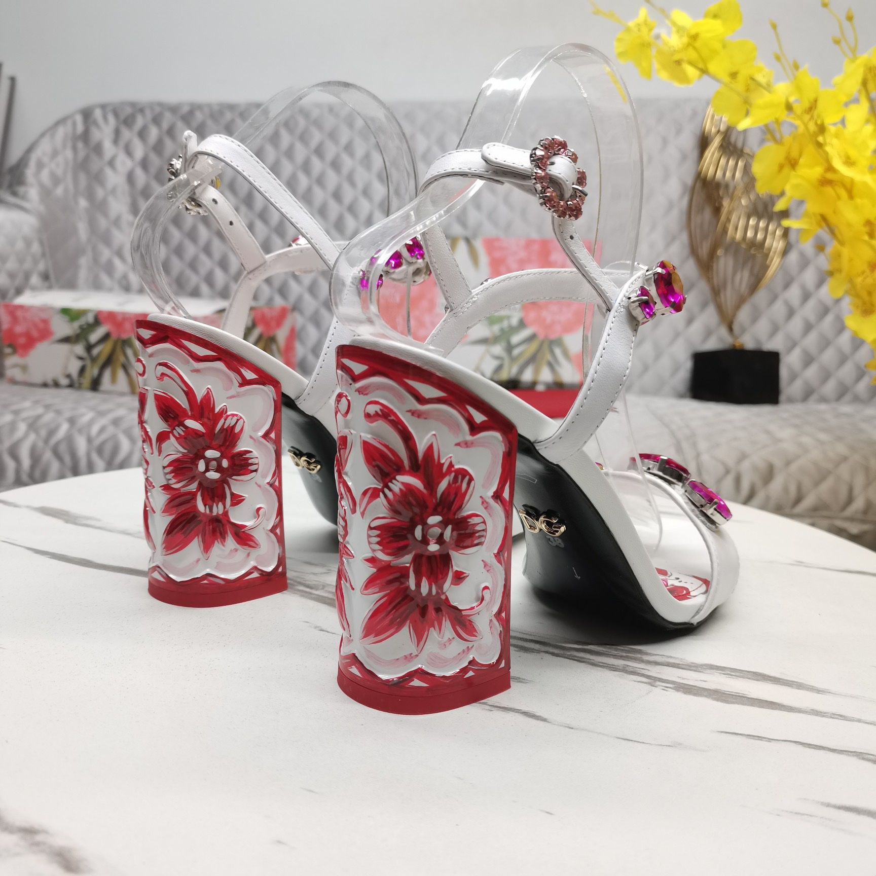 Dolce & Gabbana 2023 High-heeled Sandals - Image 9