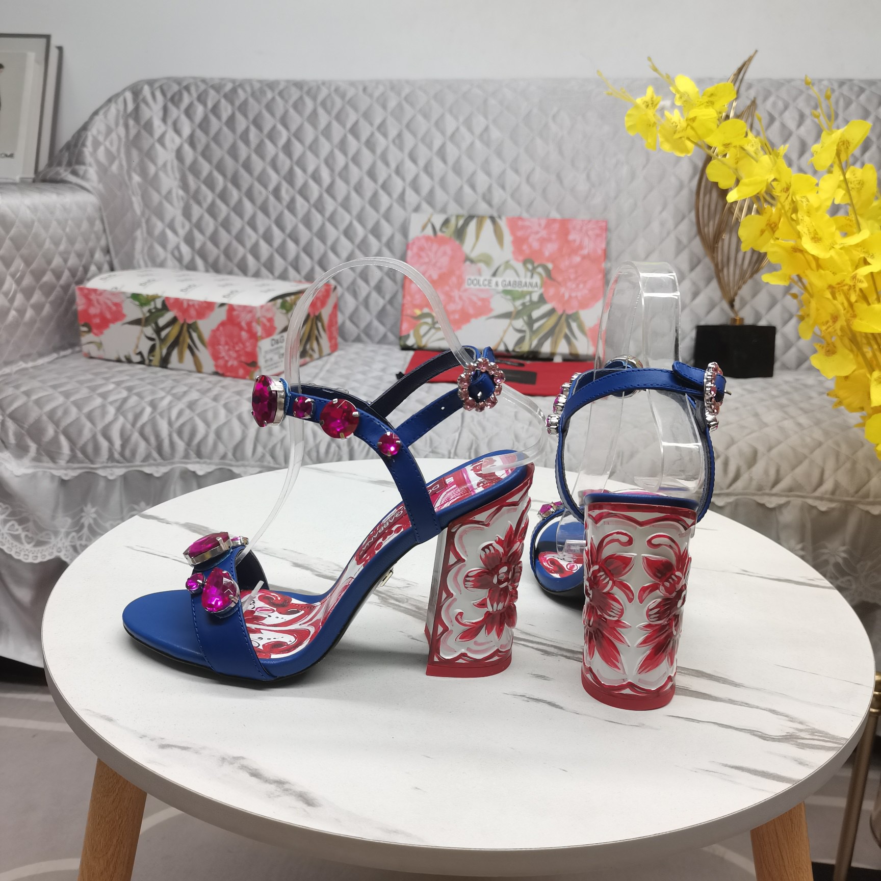 Dolce & Gabbana 2023 High-heeled Sandals - Image 3