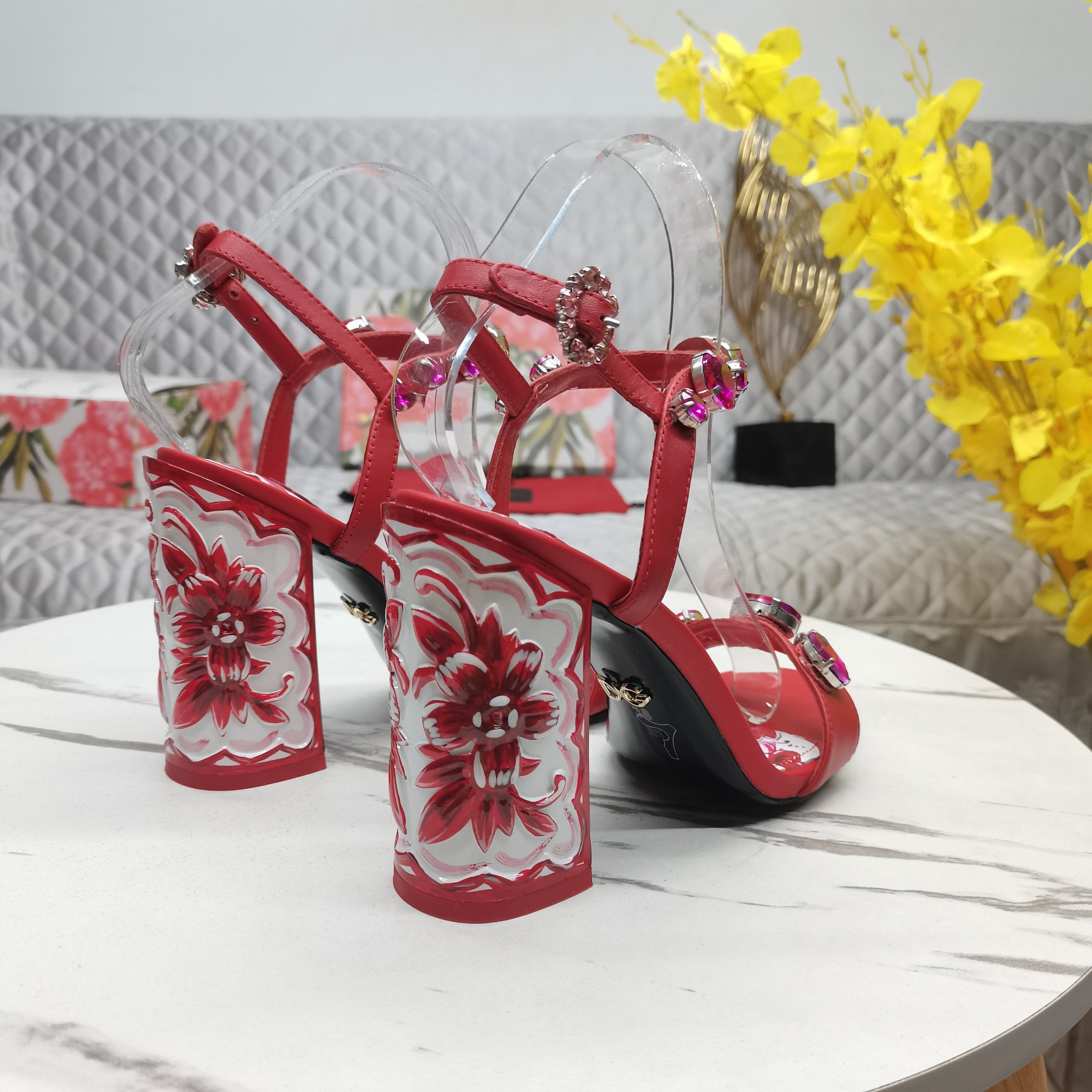 Dolce & Gabbana 2023 High-heeled Sandals - Image 3