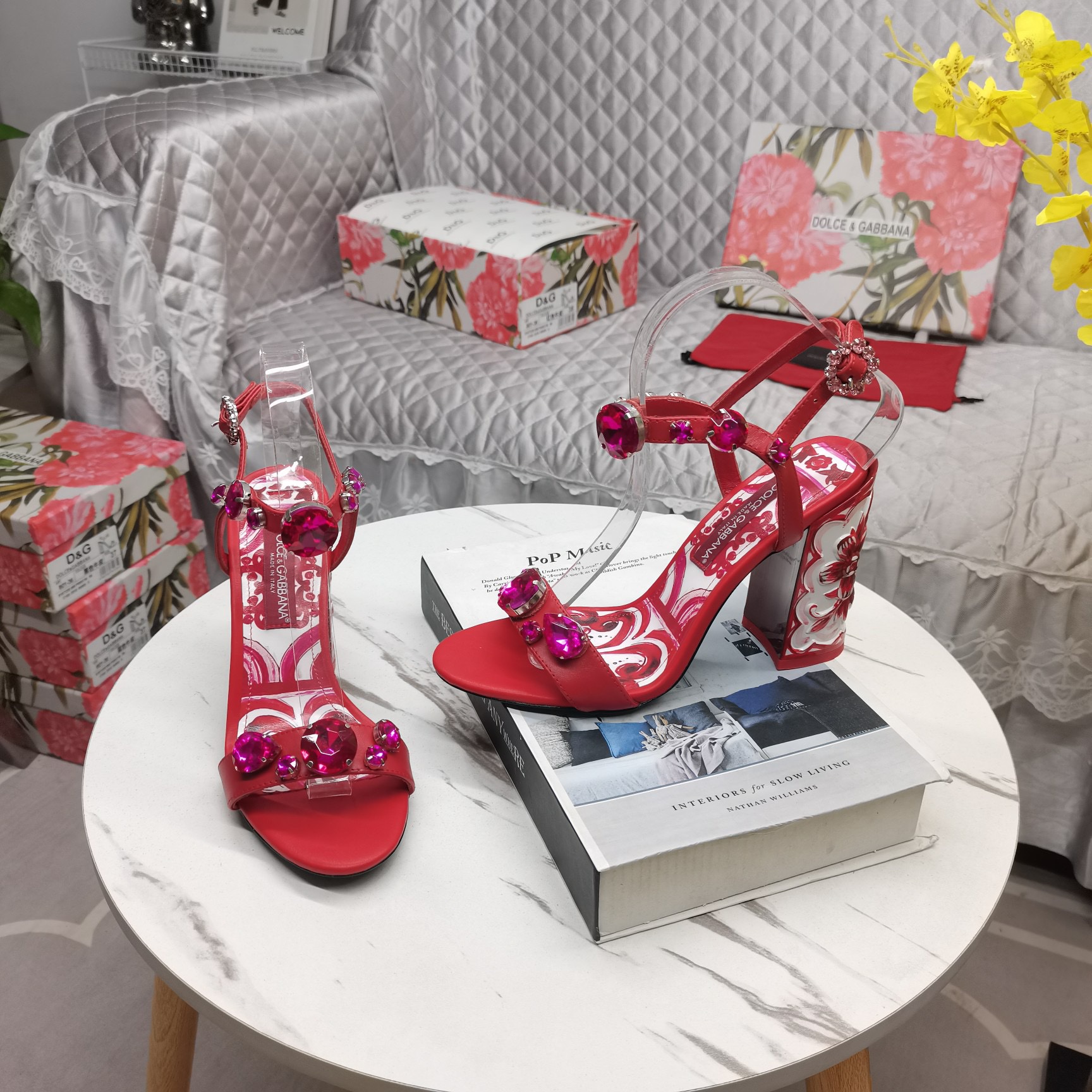 Dolce & Gabbana 2023 High-heeled Sandals - Image 7