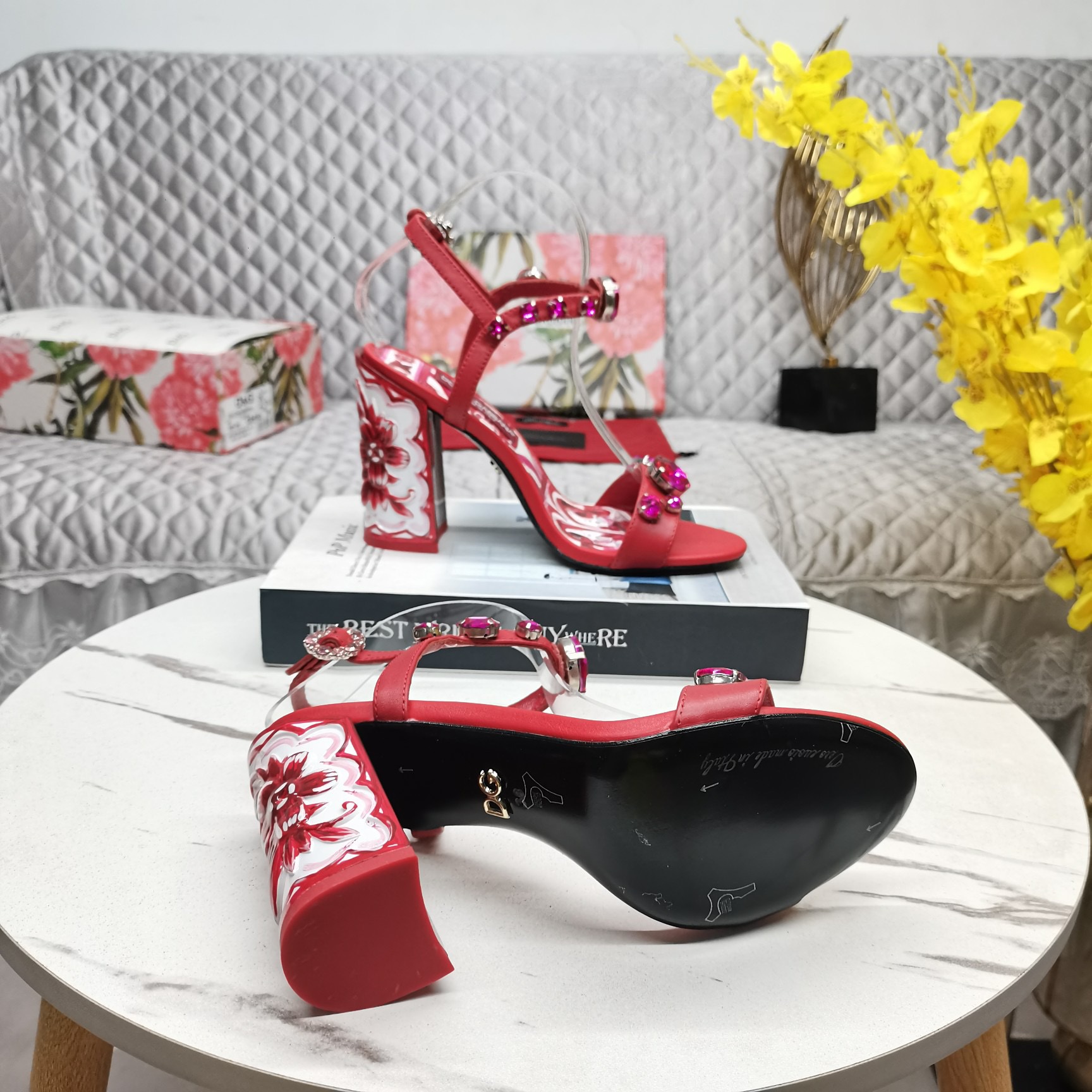 Dolce & Gabbana 2023 High-heeled Sandals - Image 9