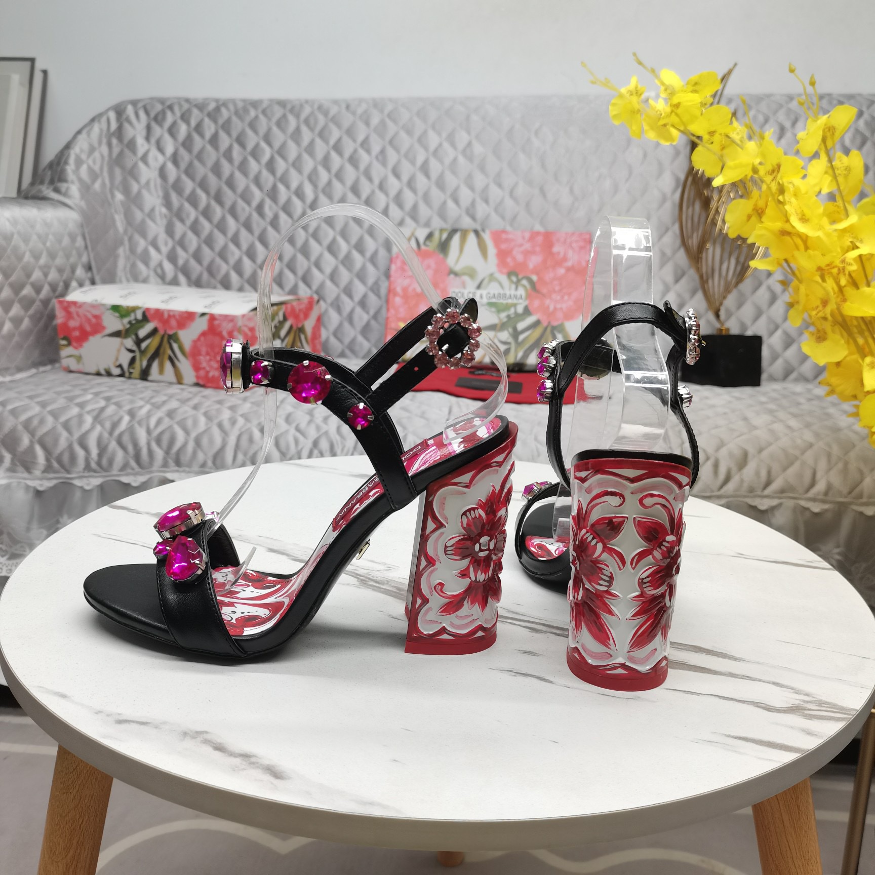 Dolce & Gabbana 2023 High-heeled Sandals - Image 3