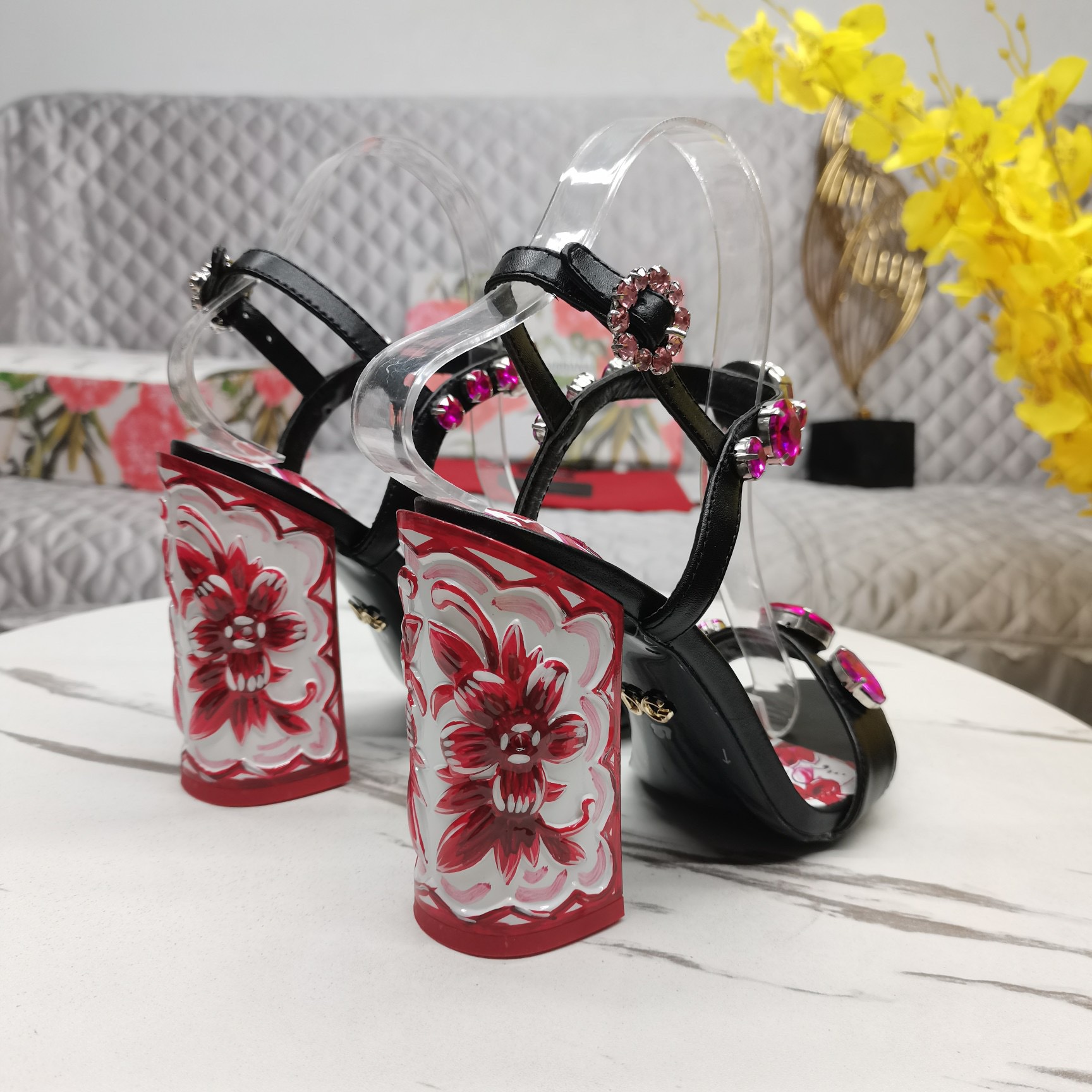 Dolce & Gabbana 2023 High-heeled Sandals - Image 8